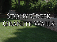 Stony Creek Granite Walls